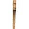 Ekena Millwork Merced Block Rough Sawn Bracket, Western Red Cedar, 4"W x 38"D x 38"H BKT04X38X38MRC05RWR - alternate 4
